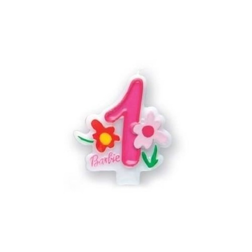 PROCOS Κερί Γενεθλίων Barbie Sparkle Αριθμός 1 84200 5201184842003