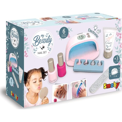 Smoby Beauty Nail Studio, Pink 7/320149 3032163201496