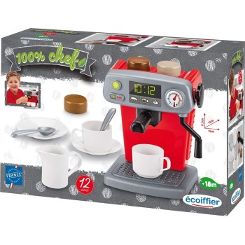 ecoiffier Espresso Maker 100% Chef Toys Καφετιέρα 919 3280250009191