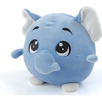 Christakopoulos Zoobies! Λούτρινα, Squishy Ζωάκια 6σχ. 20εκ. - 1 τμχ 2227 5212007580583