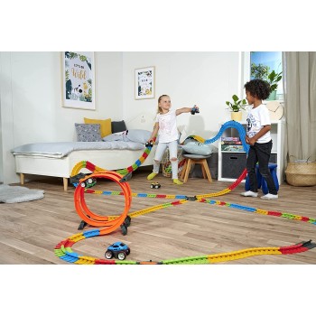 Smoby Set Track-184 Flexible And Adjustable 1 Vehicle Included Flextreme 180902 3032161809021