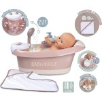 Smoby Baby Nurse Electronic Doll Bathtub 220368 3032162203682