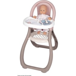 Smoby Baby Nurse Doll High Chair Καρεκλάκι Φαγητού 220370 3032162203705