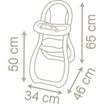 Smoby Baby Nurse Doll High Chair 220370 3032162203705