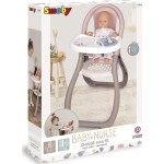 Smoby Baby Nurse Doll High Chair 220370 3032162203705