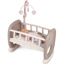 Smoby Baby Nurse Doll Cradle With Mobile 220372 3032162203729
