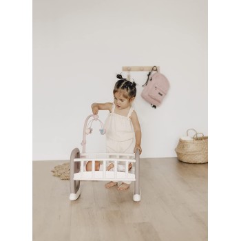 Smoby Baby Nurse Doll Λίκνο Μωρού 220372 3032162203729