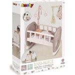 Smoby Baby Nurse Doll Cradle With Mobile 220372 3032162203729