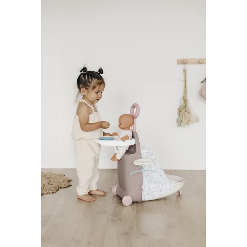 Smoby Baby Nurse Βαλιτσάκι Φροντίδας Κούκλας 3 σε 1 220374 3032162203743