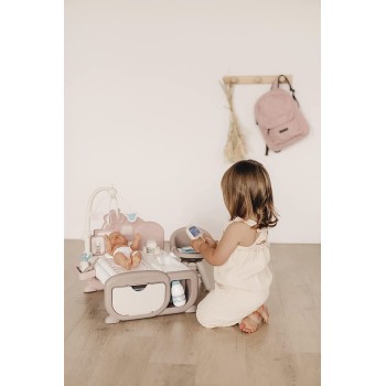 Smoby Baby Nurse Cocoon Doll Play Set For Children From 3 Years - 3-In-1 P 220375 3032162203750