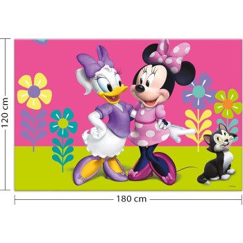 PROCOS Τραπεζομάντηλο 120Χ180 Minnie Happy Helpers 1Τμχ 087865 5201184878651