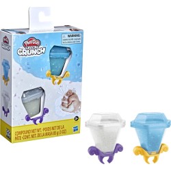 Hasbro Play-Doh Crystal Crunch Gem Dazzlers 2-Pack Blue White F4702 / F5169 5010993946457