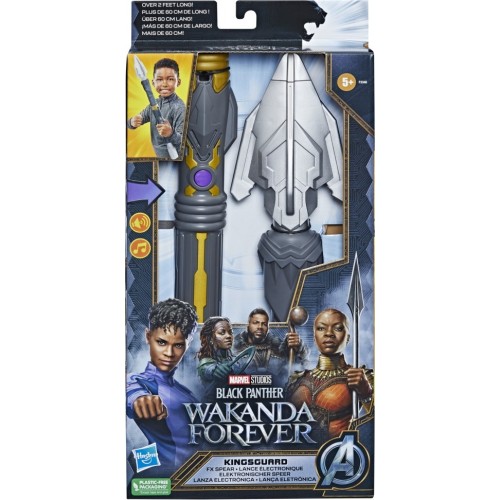Hasbro Marvel Studios Black Panther: Wakanda Forever Kingsguard Fx Spear Δόρυ Με Ήχους F3346 5010994117580