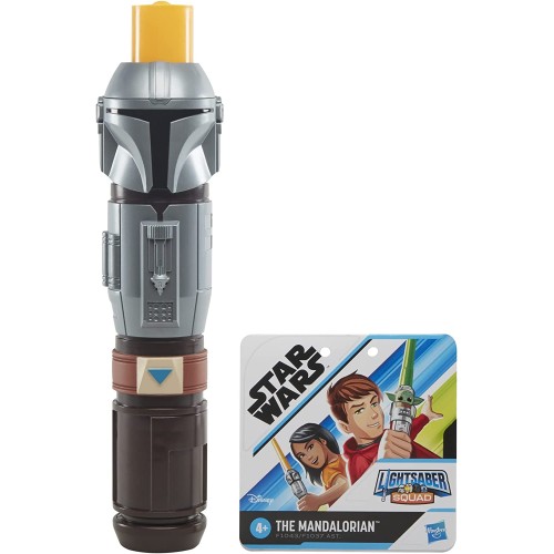 Hasbro Star Wars Lightsaber Squad The Mandalorian Extendable Orange Lightsaber Mando F1037 / F1043 5010993777884