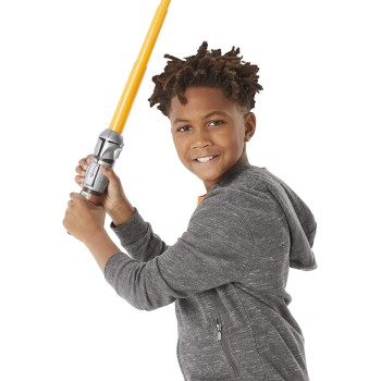 Hasbro Star Wars Lightsaber Squad The Mandalorian Extendable Orange Lightsaber Mando F1037 / F1043 5010993777884