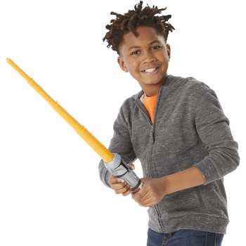 Hasbro Star Wars Lightsaber Squad The Mandalorian Extendable Orange Lightsaber Mando F1037 / F1043 5010993777884