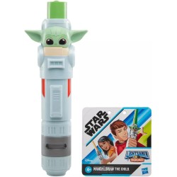 Hasbro Star Wars Lightsaber Squad The Child Extendable Green Lightsaber Nipper Φωτόσπαθο F1037 / F1172 5010993811489