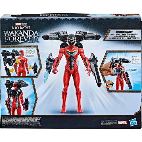 Hasbro Το Black Panther Wakanda του Marvel Studios Wakanda Forever Ironheart με φιγούρα δράσης 30 εκ, σειρά Titan Hero F3347 501