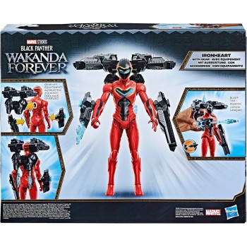 Hasbro Marvel Studios Black Panther Wakanda Forever Ironheart With Gear 12-inch Action Figure, Titan Hero Series F3347 501099414