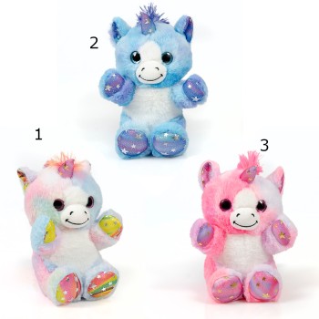 Christakopoulos Plush Unicorn with Starts 22 cm - 1 piece 20733 5212007581276