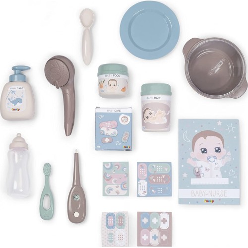 Smoby Baby Nurse Doll Play Centre Μεγάλο Κέντρο Παιχνιδιού Κούκλας 220376 3032162203767