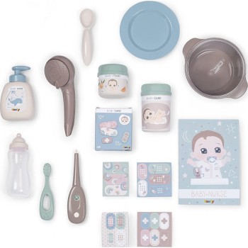 Smoby Baby Nurse Doll Play Centre Μεγάλο Κέντρο Παιχνιδιού Κούκλας 220376 3032162203767