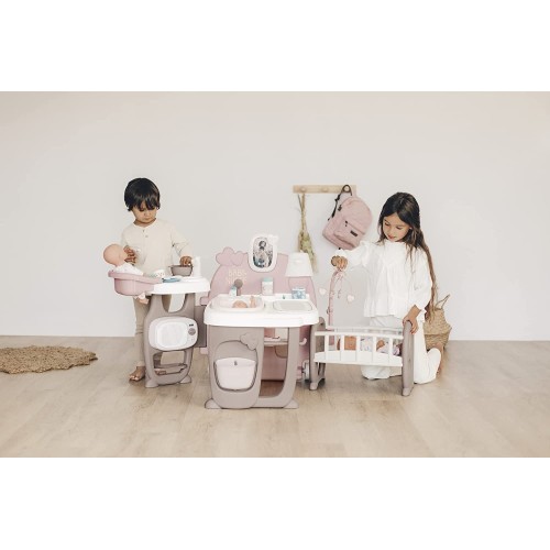 Smoby Baby Nurse Doll Play Centre, Multicoloured 220376 3032162203767