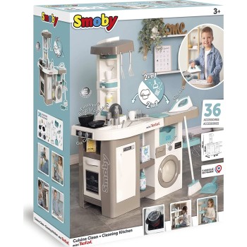 Smoby Tefal Studio Utility Cleaning Kitchen 311050 3032163110507