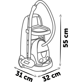 Smoby Cleaning Kit, Multicoloured 330316 3032163303169