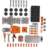 Smoby Black And Decker Truck And Toolbox Play Set-Includes Screws, Nuts 7/360175 3032163601753
