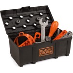 Smoby Black And Decker Truck And Toolbox Play Set-Includes Screws, Nuts 7/360175 3032163601753