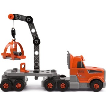 Smoby Black And Decker Truck And Toolbox Play Set-Includes Screws, Nuts 7/360175 3032163601753
