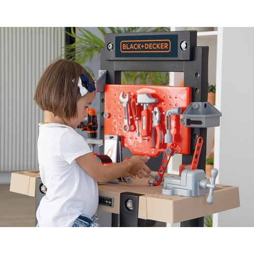 Smoby Black And Decker Center Bricolo Πάγκος Εργασίας 7/360727 3032163607274