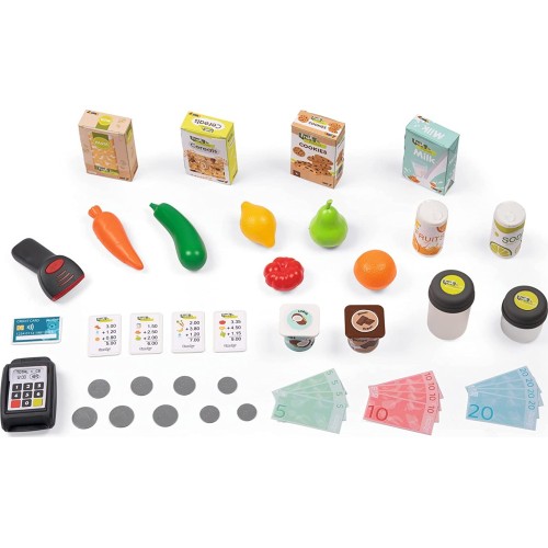 Smoby Fresh Food, Pretend Supermarket, Kids, Role Money, Play, Educational S 350233 3032163502333