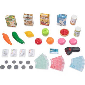 Smoby Pretend Supermarket, Kids, Role Money, Play, Educational Shop 350234 3032163502340