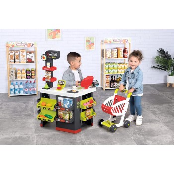 Smoby Pretend Supermarket, Kids, Role Money, Play, Educational Shop 350234 3032163502340