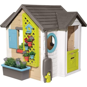 Smoby Σπίτι Κήπου Garden Playhouse με 15 αξεσουάρ 1.3M Tall  810405 3032168104051