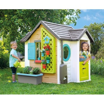 Smoby Σπίτι Κήπου Garden Playhouse με 15 αξεσουάρ 1.3M Tall  810405 3032168104051