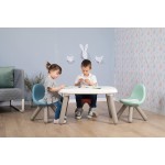 Smoby Kid White-Design Table 18 Months, For Indoor And Outdoor Use, Plastic, Idea 7/880405 3032168804050