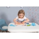 Smoby Kid White-Design Τραπεζάκι Λευκό για Εσωτερική και Εξωτερική Χρήση 7/880405 3032168804050