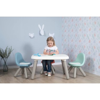 Smoby Kid White-Design Τραπεζάκι Λευκό για Εσωτερική και Εξωτερική Χρήση 7/880405 3032168804050