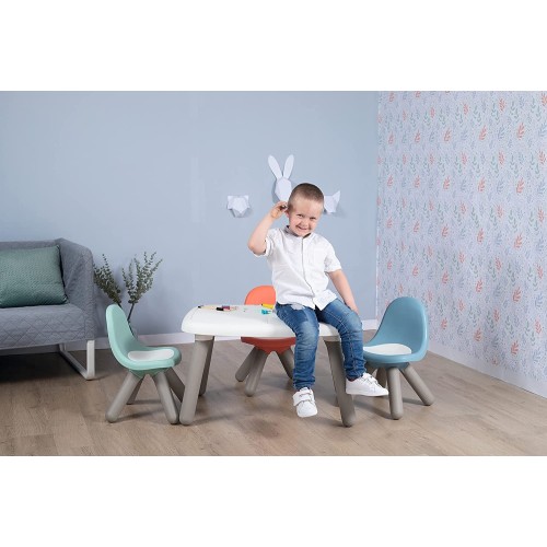 Smoby Kid White-Design Τραπεζάκι Λευκό για Εσωτερική και Εξωτερική Χρήση 7/880405 3032168804050