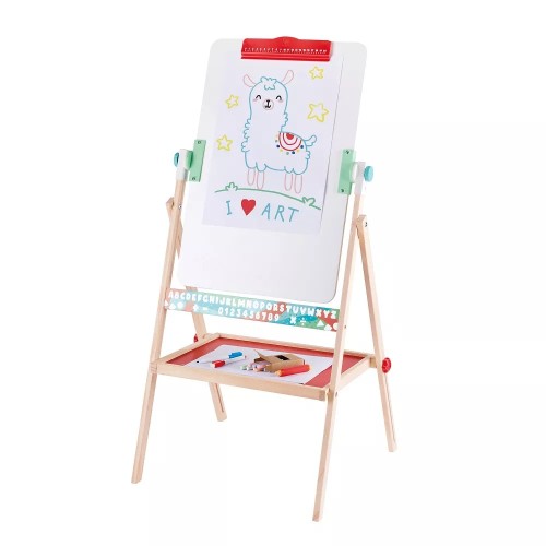 Hape Early Explorer Ξύλινος Πίνακας Flip Flat Easel E1063 6943478034730