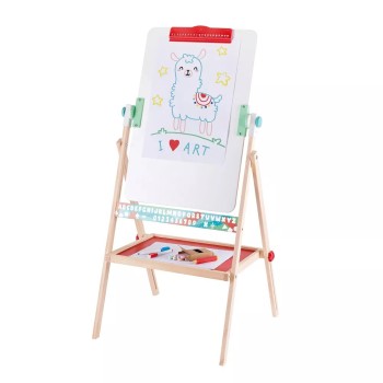 Hape Early Explorer Ξύλινος Πίνακας Flip Flat Easel E1063 6943478034730