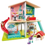 Hape Rock And Slide House Happy Family Ξύλινο Κουκλόσπιτο Musical E3411 6943478034808