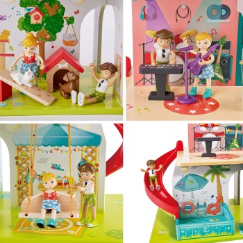 Hape Rock And Slide House- Sound Effects E3411 6943478034808