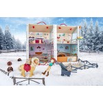 Hape International Pony Club Ranch Carry Toy Horse Stable With Accessories  E3409 6943478030459