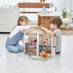 Hape International Pony Club Ranch Carry Toy Horse Stable With Accessories  E3409 6943478030459