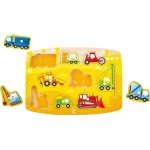Hape Happy Puzzles Construction Peg E1407 6943478018686
