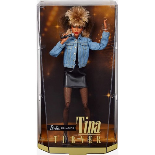 Mattel Barbie Signature Συλλεκτική Tina Turner Barbie Doll In 90S Fashion And Accessories HCB98 194735006731
